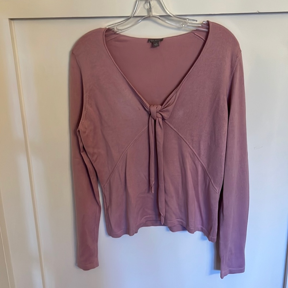 Ann Taylor Long Sleeved Pink Sweater Size M